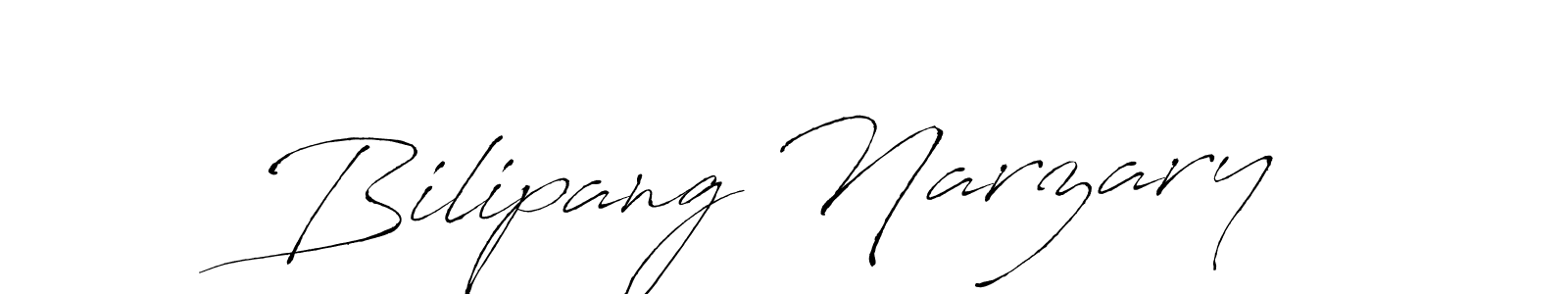 Design your own signature with our free online signature maker. With this signature software, you can create a handwritten (Antro_Vectra) signature for name Bilipang Narzary. Bilipang Narzary signature style 6 images and pictures png