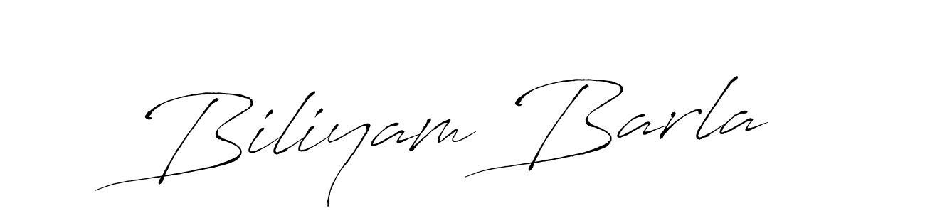 Use a signature maker to create a handwritten signature online. With this signature software, you can design (Antro_Vectra) your own signature for name Biliyam Barla. Biliyam Barla signature style 6 images and pictures png