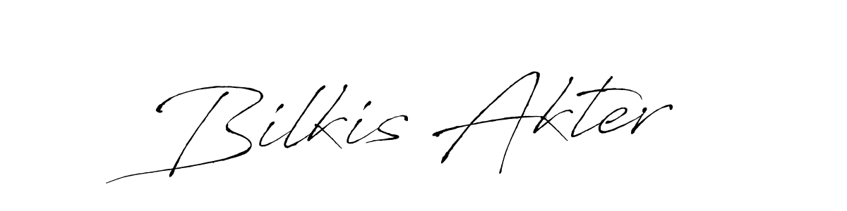 Bilkis Akter stylish signature style. Best Handwritten Sign (Antro_Vectra) for my name. Handwritten Signature Collection Ideas for my name Bilkis Akter. Bilkis Akter signature style 6 images and pictures png