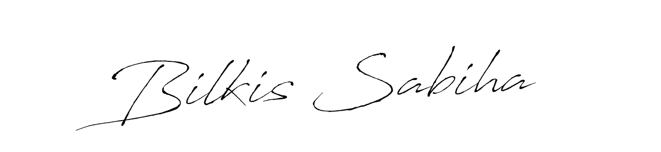 Also we have Bilkis Sabiha name is the best signature style. Create professional handwritten signature collection using Antro_Vectra autograph style. Bilkis Sabiha signature style 6 images and pictures png