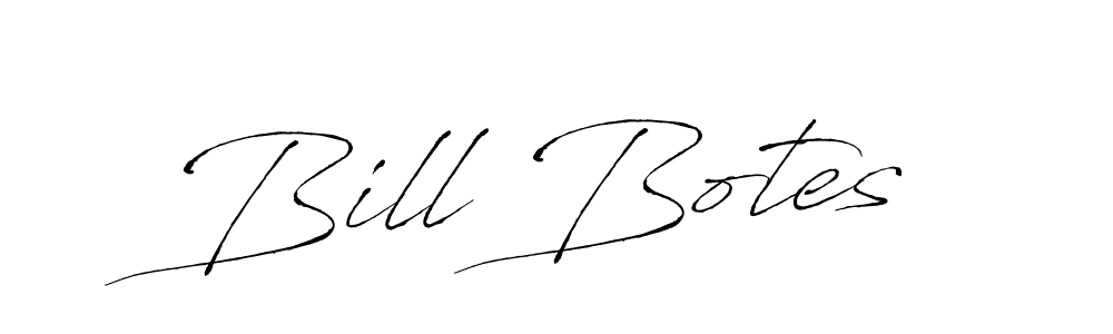 Also You can easily find your signature by using the search form. We will create Bill Botes name handwritten signature images for you free of cost using Antro_Vectra sign style. Bill Botes signature style 6 images and pictures png