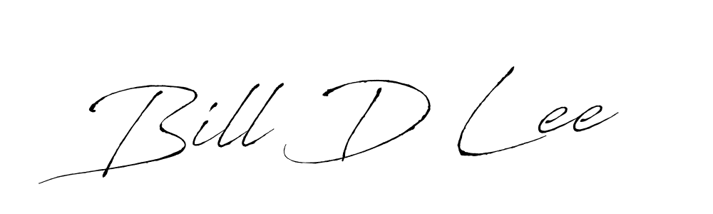 Make a beautiful signature design for name Bill D Lee. Use this online signature maker to create a handwritten signature for free. Bill D Lee signature style 6 images and pictures png