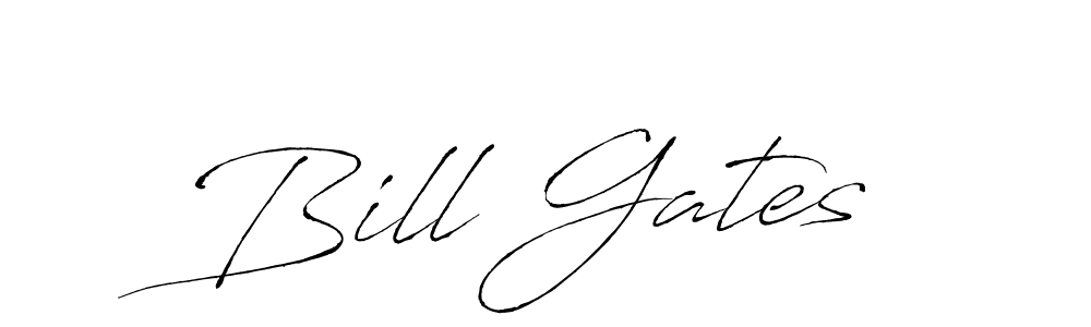 How to make Bill Gates signature? Antro_Vectra is a professional autograph style. Create handwritten signature for Bill Gates name. Bill Gates signature style 6 images and pictures png