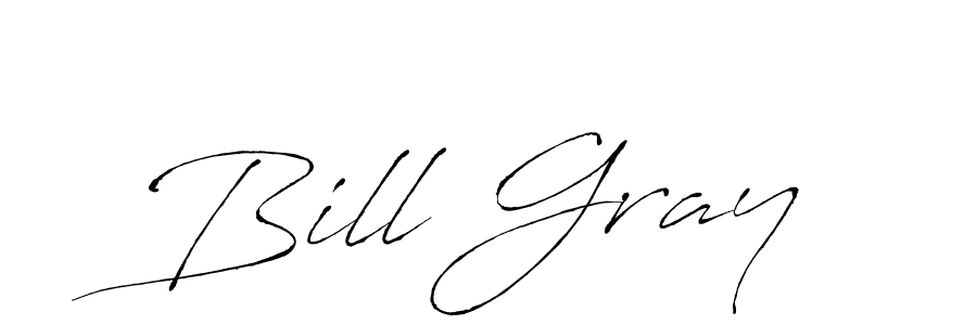 How to make Bill Gray name signature. Use Antro_Vectra style for creating short signs online. This is the latest handwritten sign. Bill Gray signature style 6 images and pictures png