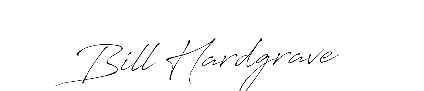 Bill Hardgrave stylish signature style. Best Handwritten Sign (Antro_Vectra) for my name. Handwritten Signature Collection Ideas for my name Bill Hardgrave. Bill Hardgrave signature style 6 images and pictures png