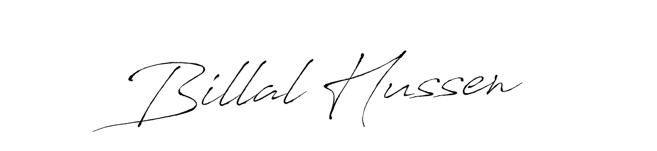 Also You can easily find your signature by using the search form. We will create Billal Hussen name handwritten signature images for you free of cost using Antro_Vectra sign style. Billal Hussen signature style 6 images and pictures png