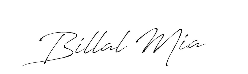 The best way (Antro_Vectra) to make a short signature is to pick only two or three words in your name. The name Billal Mia include a total of six letters. For converting this name. Billal Mia signature style 6 images and pictures png