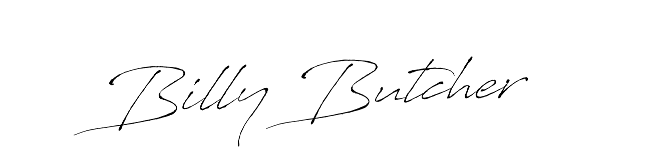 Create a beautiful signature design for name Billy Butcher. With this signature (Antro_Vectra) fonts, you can make a handwritten signature for free. Billy Butcher signature style 6 images and pictures png