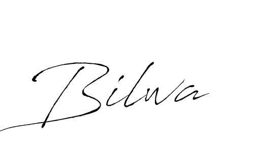 Make a beautiful signature design for name Bilwa. With this signature (Antro_Vectra) style, you can create a handwritten signature for free. Bilwa signature style 6 images and pictures png