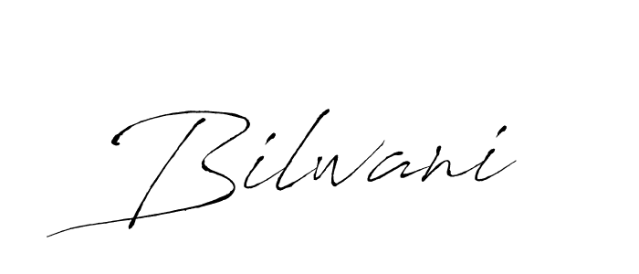 Bilwani stylish signature style. Best Handwritten Sign (Antro_Vectra) for my name. Handwritten Signature Collection Ideas for my name Bilwani. Bilwani signature style 6 images and pictures png