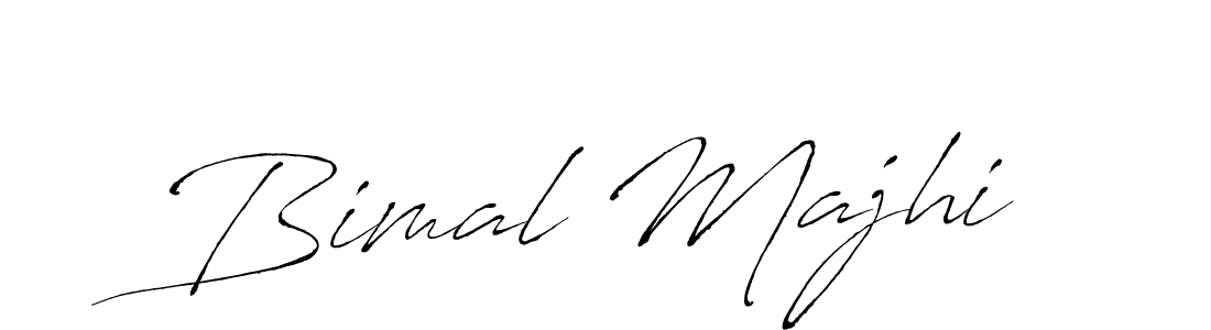 Create a beautiful signature design for name Bimal Majhi. With this signature (Antro_Vectra) fonts, you can make a handwritten signature for free. Bimal Majhi signature style 6 images and pictures png