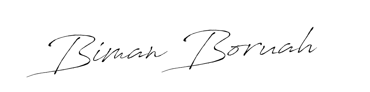 How to make Biman Boruah signature? Antro_Vectra is a professional autograph style. Create handwritten signature for Biman Boruah name. Biman Boruah signature style 6 images and pictures png