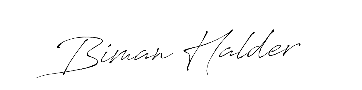 Similarly Antro_Vectra is the best handwritten signature design. Signature creator online .You can use it as an online autograph creator for name Biman Halder. Biman Halder signature style 6 images and pictures png