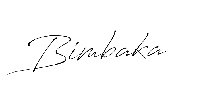 Design your own signature with our free online signature maker. With this signature software, you can create a handwritten (Antro_Vectra) signature for name Bimbaka. Bimbaka signature style 6 images and pictures png