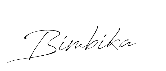 You should practise on your own different ways (Antro_Vectra) to write your name (Bimbika) in signature. don't let someone else do it for you. Bimbika signature style 6 images and pictures png