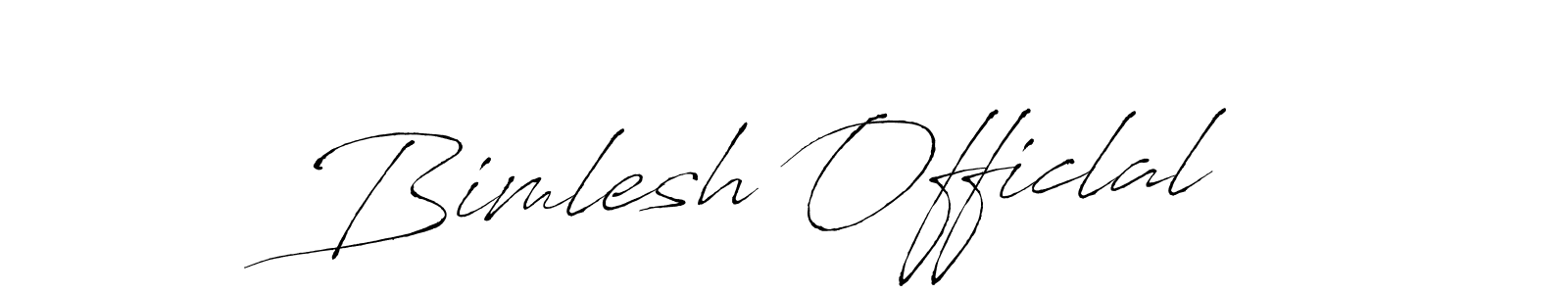 This is the best signature style for the Bimlesh Officlal name. Also you like these signature font (Antro_Vectra). Mix name signature. Bimlesh Officlal signature style 6 images and pictures png