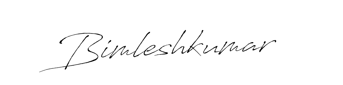 Design your own signature with our free online signature maker. With this signature software, you can create a handwritten (Antro_Vectra) signature for name Bimleshkumar. Bimleshkumar signature style 6 images and pictures png