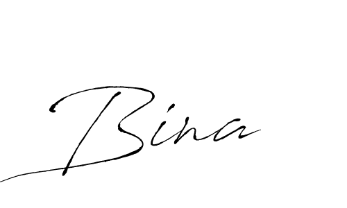 See photos of Bina  official signature by Spectra . Check more albums & portfolios. Read reviews & check more about Antro_Vectra font. Bina  signature style 6 images and pictures png