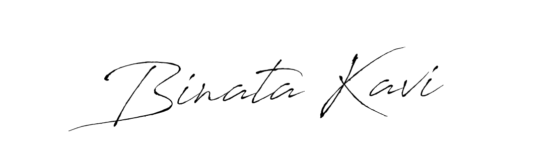 Also we have Binata Kavi name is the best signature style. Create professional handwritten signature collection using Antro_Vectra autograph style. Binata Kavi signature style 6 images and pictures png