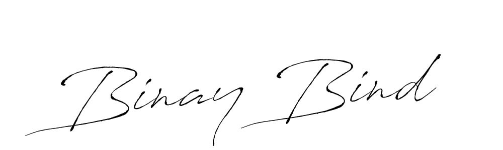 Design your own signature with our free online signature maker. With this signature software, you can create a handwritten (Antro_Vectra) signature for name Binay Bind. Binay Bind signature style 6 images and pictures png