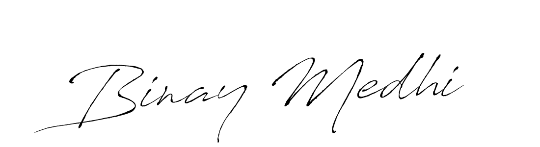 Use a signature maker to create a handwritten signature online. With this signature software, you can design (Antro_Vectra) your own signature for name Binay Medhi. Binay Medhi signature style 6 images and pictures png