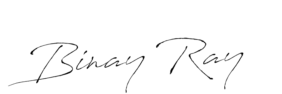 Create a beautiful signature design for name Binay Ray. With this signature (Antro_Vectra) fonts, you can make a handwritten signature for free. Binay Ray signature style 6 images and pictures png