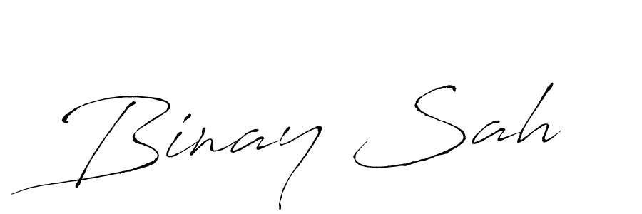 How to make Binay Sah name signature. Use Antro_Vectra style for creating short signs online. This is the latest handwritten sign. Binay Sah signature style 6 images and pictures png