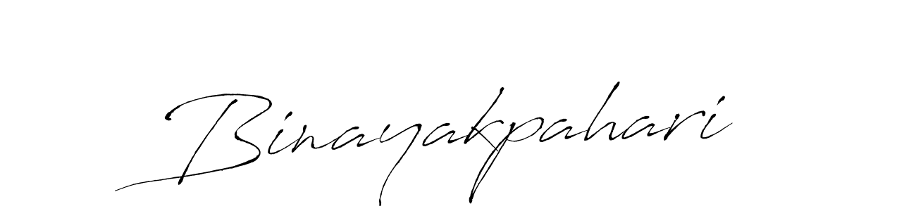 Create a beautiful signature design for name Binayakpahari. With this signature (Antro_Vectra) fonts, you can make a handwritten signature for free. Binayakpahari signature style 6 images and pictures png