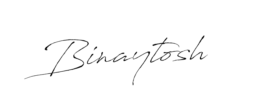 Design your own signature with our free online signature maker. With this signature software, you can create a handwritten (Antro_Vectra) signature for name Binaytosh. Binaytosh signature style 6 images and pictures png