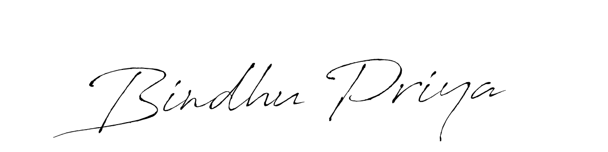 Use a signature maker to create a handwritten signature online. With this signature software, you can design (Antro_Vectra) your own signature for name Bindhu Priya. Bindhu Priya signature style 6 images and pictures png