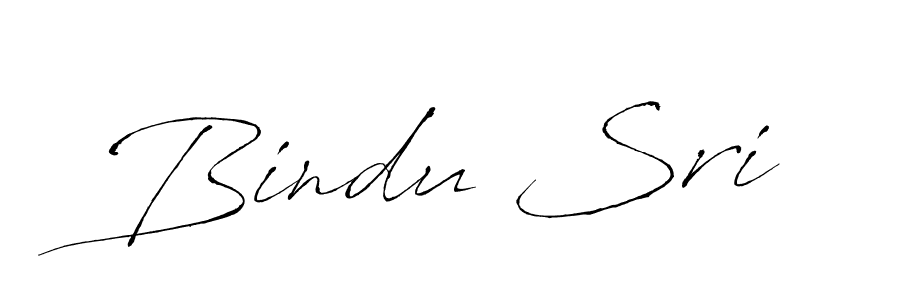 Bindu Sri stylish signature style. Best Handwritten Sign (Antro_Vectra) for my name. Handwritten Signature Collection Ideas for my name Bindu Sri. Bindu Sri signature style 6 images and pictures png