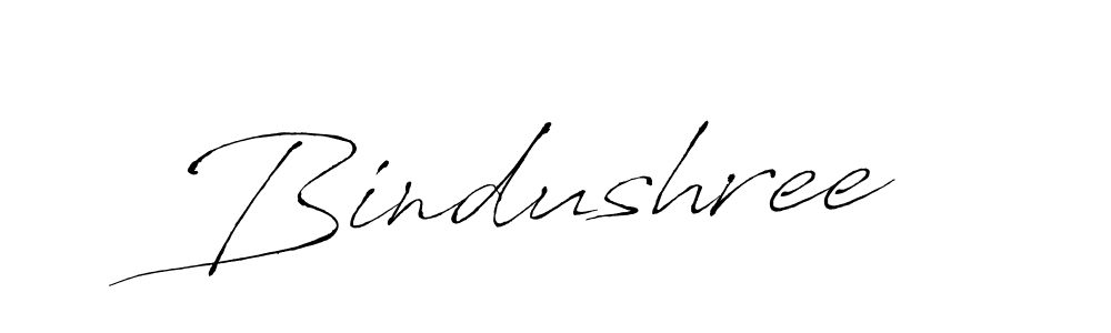 Design your own signature with our free online signature maker. With this signature software, you can create a handwritten (Antro_Vectra) signature for name Bindushree. Bindushree signature style 6 images and pictures png