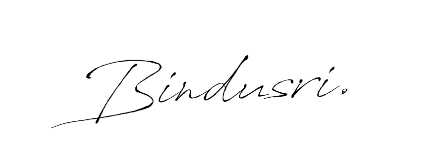 Make a beautiful signature design for name Bindusri.. With this signature (Antro_Vectra) style, you can create a handwritten signature for free. Bindusri. signature style 6 images and pictures png