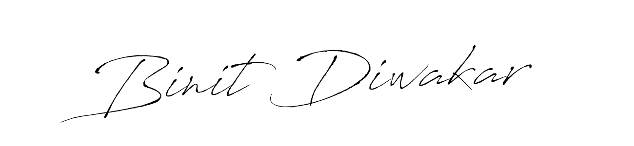 Antro_Vectra is a professional signature style that is perfect for those who want to add a touch of class to their signature. It is also a great choice for those who want to make their signature more unique. Get Binit Diwakar name to fancy signature for free. Binit Diwakar signature style 6 images and pictures png