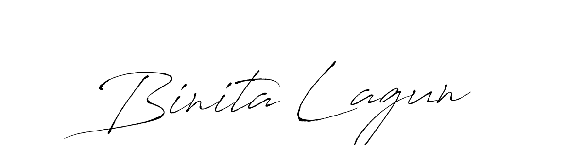 It looks lik you need a new signature style for name Binita Lagun. Design unique handwritten (Antro_Vectra) signature with our free signature maker in just a few clicks. Binita Lagun signature style 6 images and pictures png