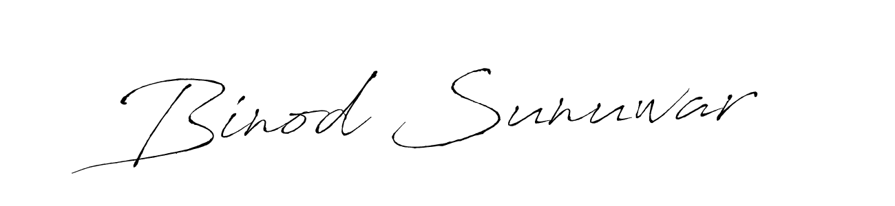 if you are searching for the best signature style for your name Binod Sunuwar. so please give up your signature search. here we have designed multiple signature styles  using Antro_Vectra. Binod Sunuwar signature style 6 images and pictures png