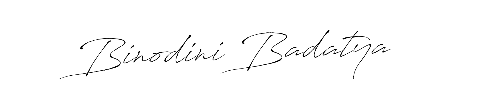 It looks lik you need a new signature style for name Binodini Badatya. Design unique handwritten (Antro_Vectra) signature with our free signature maker in just a few clicks. Binodini Badatya signature style 6 images and pictures png