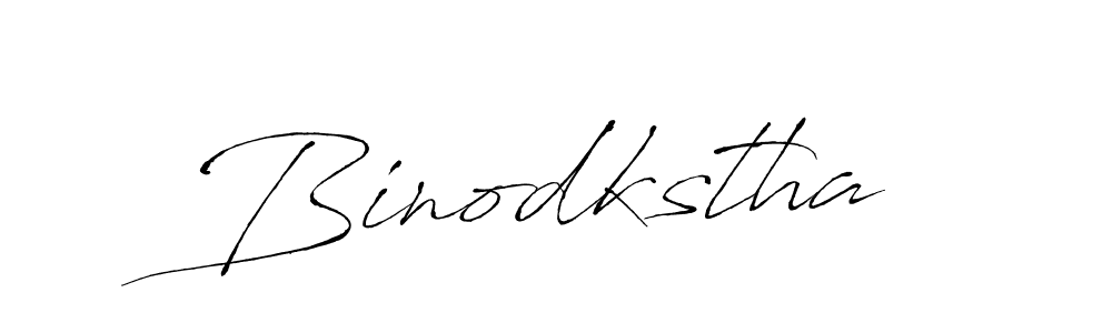 Binodkstha stylish signature style. Best Handwritten Sign (Antro_Vectra) for my name. Handwritten Signature Collection Ideas for my name Binodkstha. Binodkstha signature style 6 images and pictures png