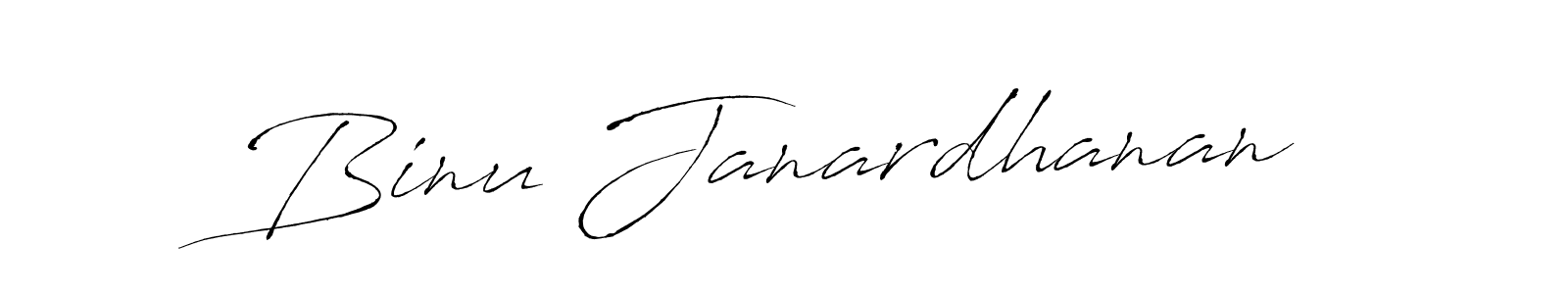 Use a signature maker to create a handwritten signature online. With this signature software, you can design (Antro_Vectra) your own signature for name Binu Janardhanan. Binu Janardhanan signature style 6 images and pictures png