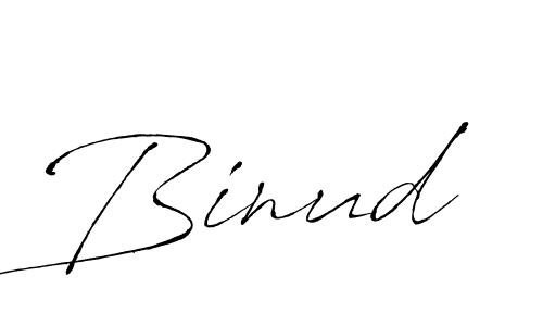 Make a beautiful signature design for name Binud. With this signature (Antro_Vectra) style, you can create a handwritten signature for free. Binud signature style 6 images and pictures png