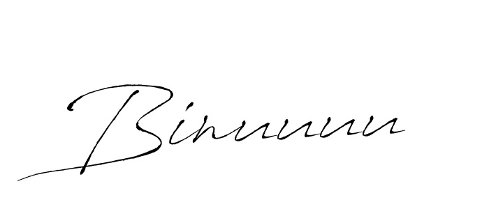 Also we have Binuuuu name is the best signature style. Create professional handwritten signature collection using Antro_Vectra autograph style. Binuuuu signature style 6 images and pictures png