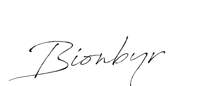 Create a beautiful signature design for name Bionbyr. With this signature (Antro_Vectra) fonts, you can make a handwritten signature for free. Bionbyr signature style 6 images and pictures png