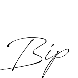 How to make Bip signature? Antro_Vectra is a professional autograph style. Create handwritten signature for Bip name. Bip signature style 6 images and pictures png