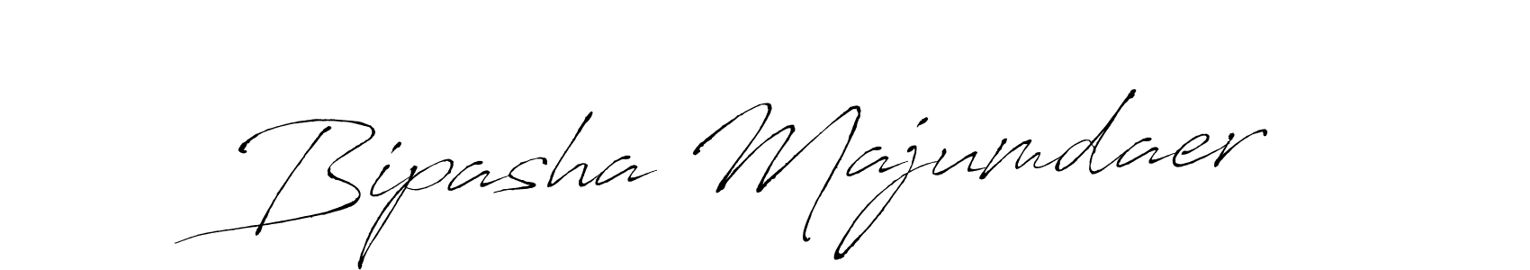 Create a beautiful signature design for name Bipasha Majumdaer. With this signature (Antro_Vectra) fonts, you can make a handwritten signature for free. Bipasha Majumdaer signature style 6 images and pictures png