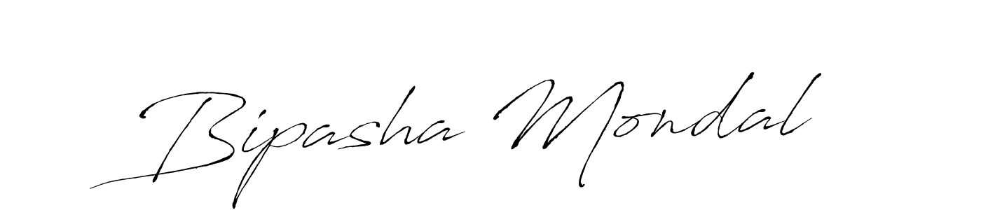 Design your own signature with our free online signature maker. With this signature software, you can create a handwritten (Antro_Vectra) signature for name Bipasha Mondal. Bipasha Mondal signature style 6 images and pictures png