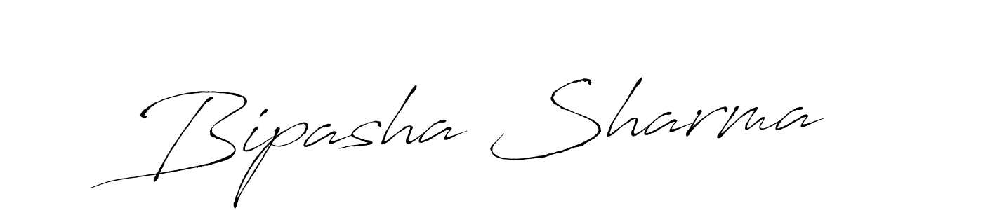 Design your own signature with our free online signature maker. With this signature software, you can create a handwritten (Antro_Vectra) signature for name Bipasha Sharma. Bipasha Sharma signature style 6 images and pictures png