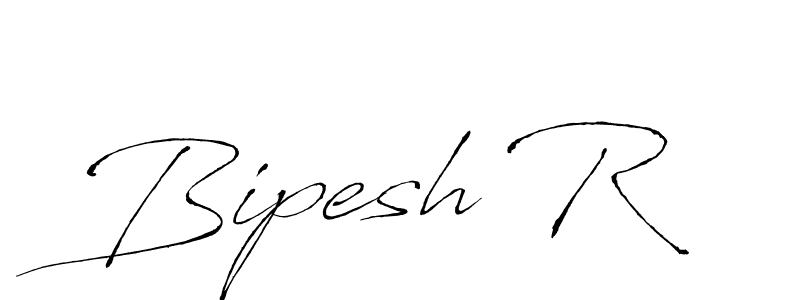 Create a beautiful signature design for name Bipesh R. With this signature (Antro_Vectra) fonts, you can make a handwritten signature for free. Bipesh R signature style 6 images and pictures png