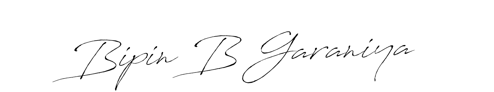 This is the best signature style for the Bipin B Garaniya name. Also you like these signature font (Antro_Vectra). Mix name signature. Bipin B Garaniya signature style 6 images and pictures png