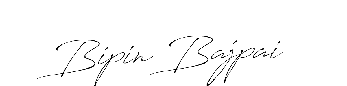 How to make Bipin Bajpai signature? Antro_Vectra is a professional autograph style. Create handwritten signature for Bipin Bajpai name. Bipin Bajpai signature style 6 images and pictures png