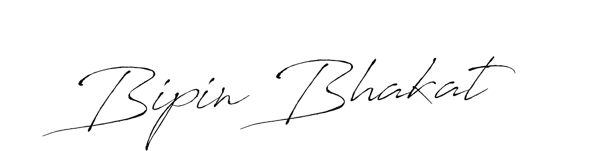 Make a beautiful signature design for name Bipin Bhakat. With this signature (Antro_Vectra) style, you can create a handwritten signature for free. Bipin Bhakat signature style 6 images and pictures png